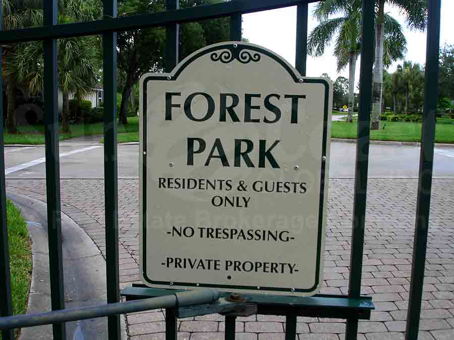 FOREST PARK Signage